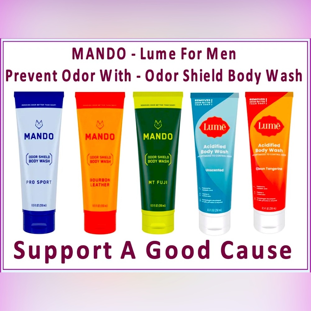 Odor Shield Body Wash & 5in1 Acidified Cleansing Ba…